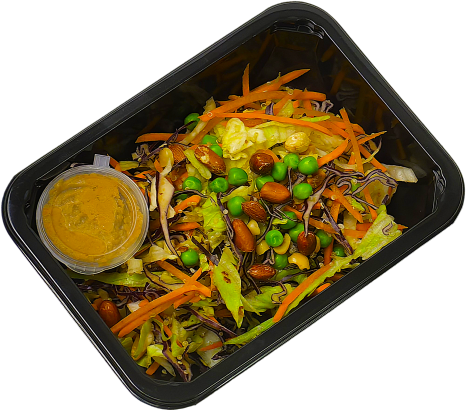 Тайский хрустящий салат с арахисом