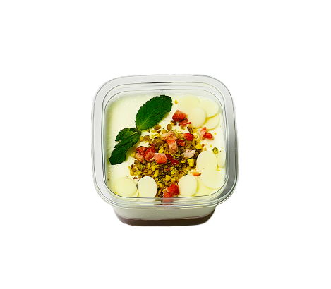 Клубничная панна котта