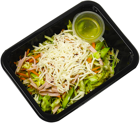 Салат с ветчиной