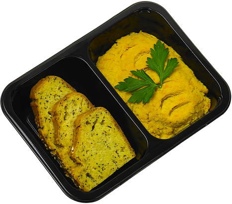 Куриный паштет с кето хлебом