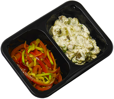 Фрикасе из говядины с овощами стирфрай