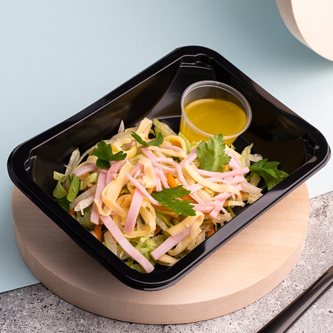 Салат с ветчиной